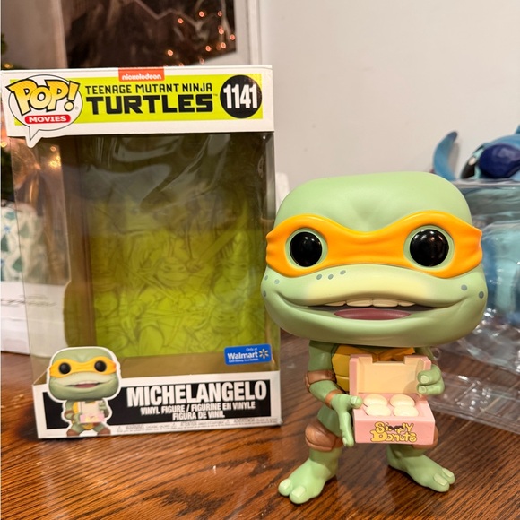Funko PoP- Vinyl Figure Jumbo Teenage Mutant Ninja Turtles2 - Michelangelo - Picture 4 of 15